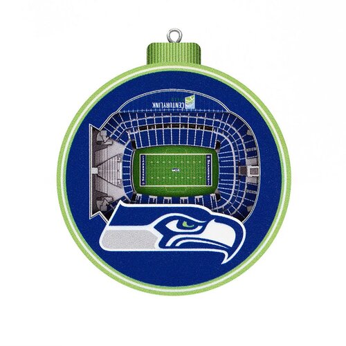 Drugo Seattle Seahawks 3D Stadium View ukras Cijene