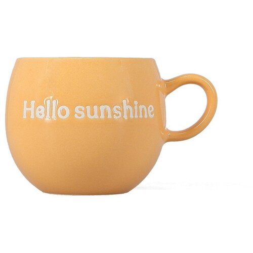 Salt&Pepper Oranžna skodelica iz kamenine 420 ml Muggies – Cene