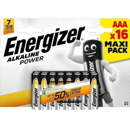 Energizer Alkalna baterija Alkaline power LR03 (AAA) 16/1 Cijene