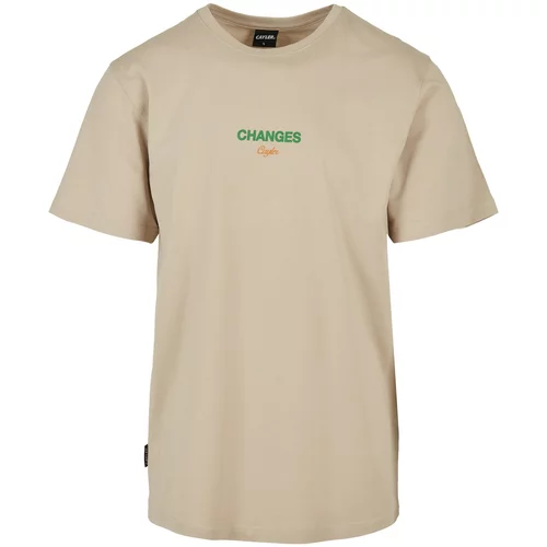 Cayler & Sons Majica pesek / zelena / oranžna / bela