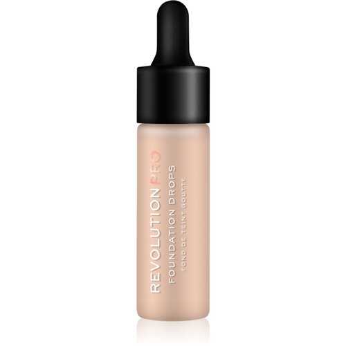 Revolution Foundation Drops tekući puder s kapaljkom nijansa F3 18 ml Slike
