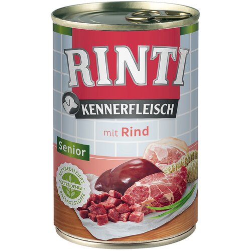 Rinti Kennerfleisch Senior - Govedina 12 x 400g Slike