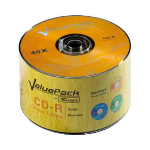  CD-R TRAXDATA, 80 min, 52X, spindle 50 kom, ValuePack Cijene