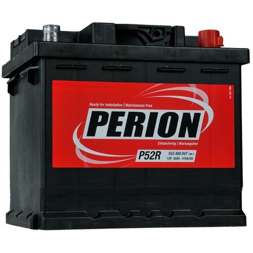 Perion akumulator 12V, 52Ah, 470A, D+, P52R Cene