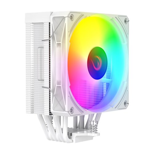 Rampage CPU hladnjak OCTAGON C70 White 63CFM 12cm ARGB Temperature Display AM5/LGA1700 Compatible Air Cooled CPU Fan 41403 Cijene
