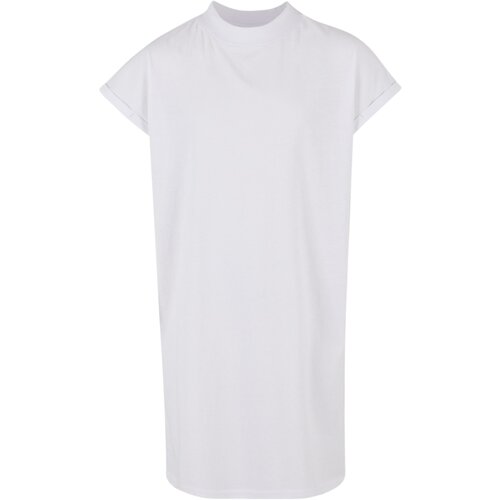 Urban Classics Kids Turtle Extended Shoulder dress for girls - white Slike