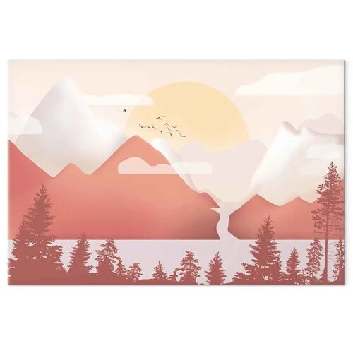  Slika - Landscape at Sunset (1 Part) Wide 120x80 Standard Cijene