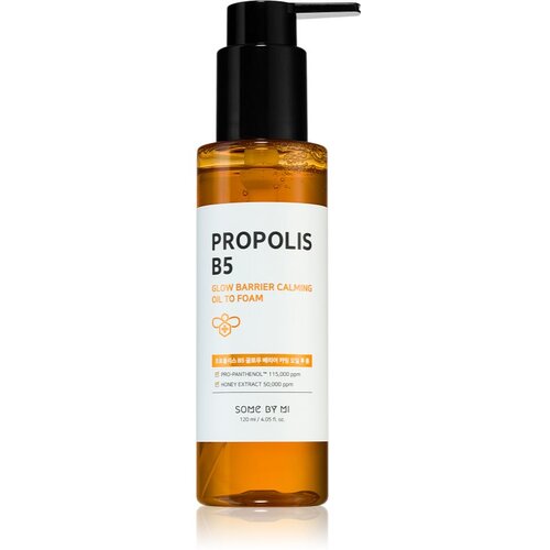 SOMEBYMI Propolis B5 Glow Barrier umirujuće ulje za čišćenje za osjetljivu kožu lica 120 ml Cijene