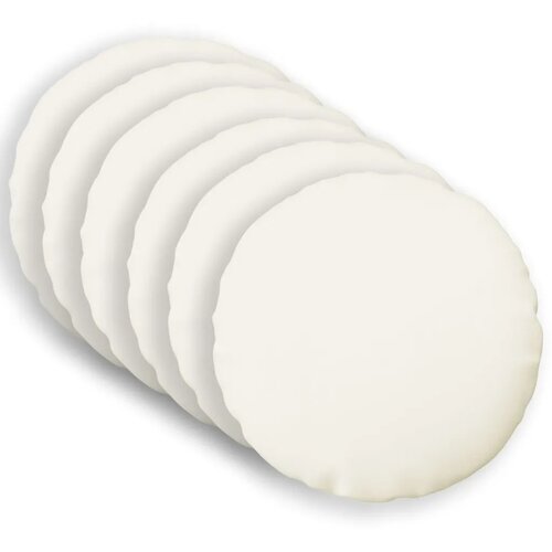  Jastuk s jastukom HEERLEN 6 kom. Bijela Tkanina - Bijela Ø 40 cm 6 Cene