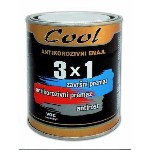 Cool emajl 0.75 ml tamno braon 3 u 1 Cene