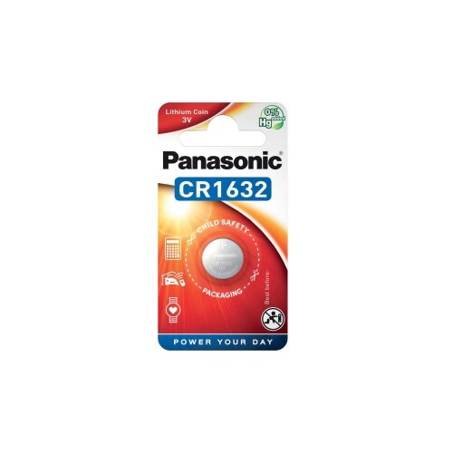 Panasonic Litijeva gumbasta baterija CR1632EL/1B Slike