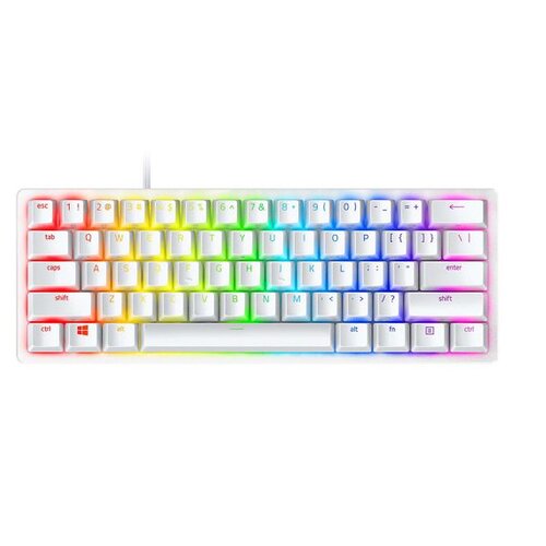 Razer Tastatura Huntsman Mini &ndash; Mercury Edition &ndash; 60% Optical Gaming Keyboard (Clicky Purple Switch) RZ03-03390300-R3M1 Cijene