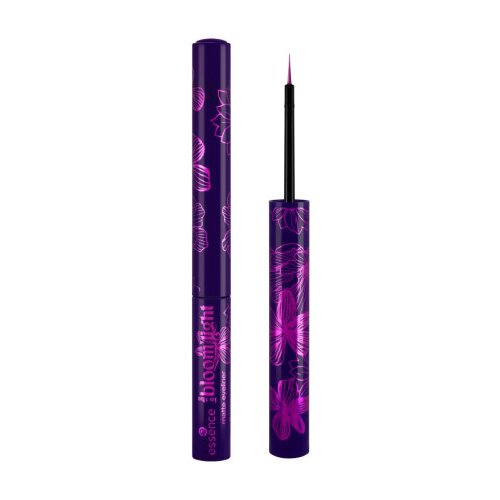 Essence mat tekoče črtalo - In The Bloom&amp;#039;light Matte Eyeliner - 01 Bloomin&amp;#039; In The Dark Slike