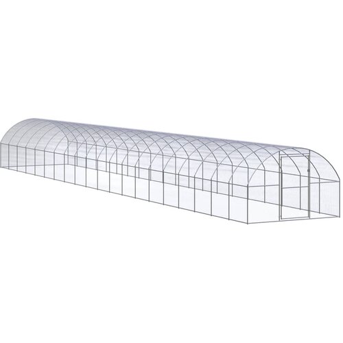 vidaXL Zunanji kokošnjak 3x20x2 m pocinkano jeklo Cene