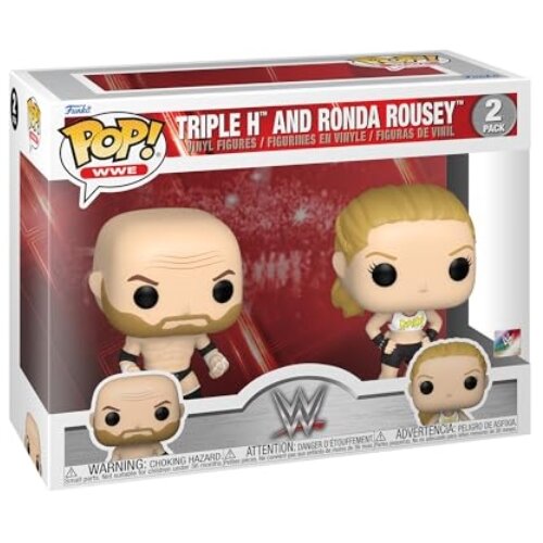 Funko pop! WWE: Rousey in Triple H & Rousey H - Zbirka vinilne figure, (20856317) Cene