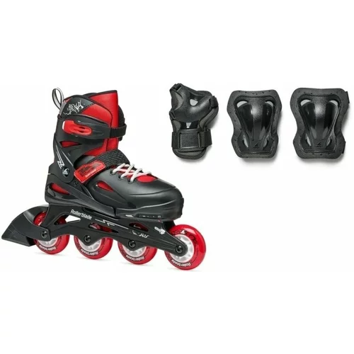 Rollerblade Fury Combo Inline Role JR Black/Red 28-32