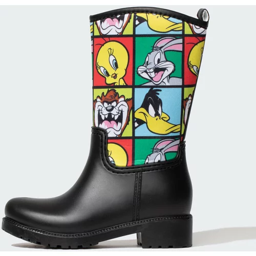 Defacto Looney Tunes Licensed Faux Leather Thick Sole Boots