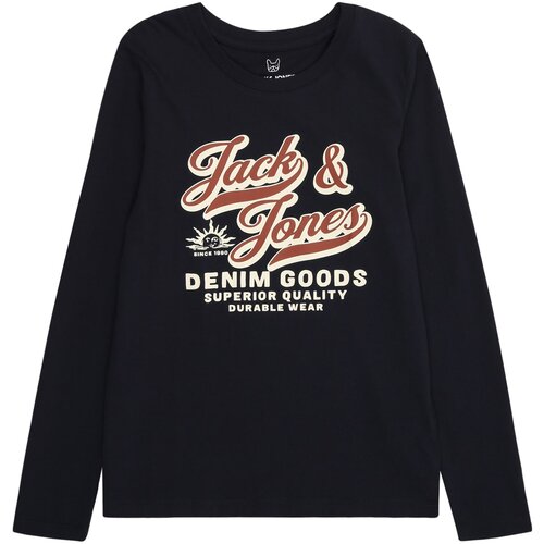 Jack & Jones Majica bež / tamno plava / bijela Cijene