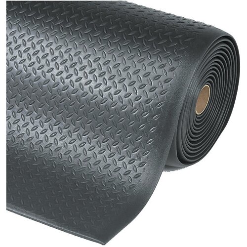 Notrax Podloga za delovno mesto, Diamond Sof-Tred™, širina 600 mm, na tek. m, črna Cene