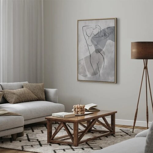  Slika - Resting Muse (1 Part) Vertical 60x90 U prirodnom drvenom okviru Slike