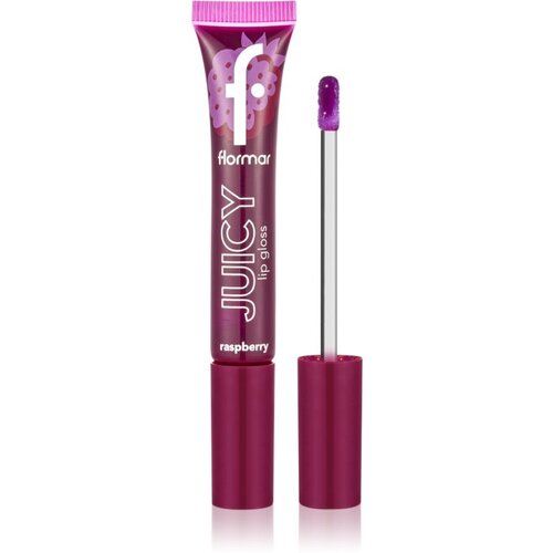 Flormar Juicy Lip Gloss vlažilni sijaj za ustnice odtenek 001 Raspberry 10 ml Slike