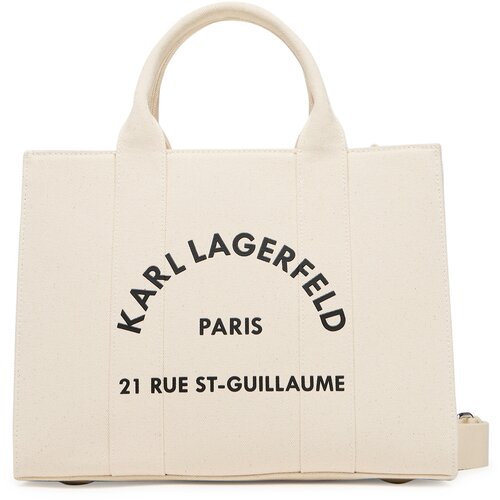 Karl Lagerfeld RSG SQUARE MEDIUM TOTE Bež Slike