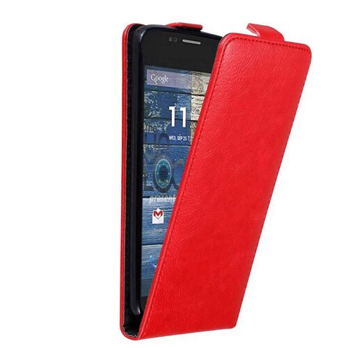 Cadorabo Ohi&scaron;je, združljivo z Motorola MOTO G2 v rdeče jabolko - Za&scaron;čitni ovitek v obliki flipa z magnetnim zapiranjem, (20563479) Cene