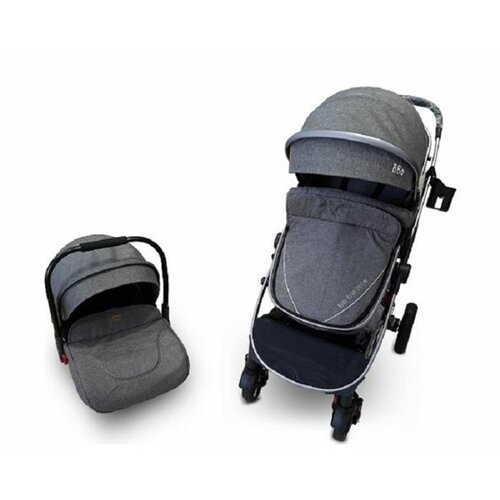 Bbo kolica za bebe 808C set sprinter - dark grey Slike
