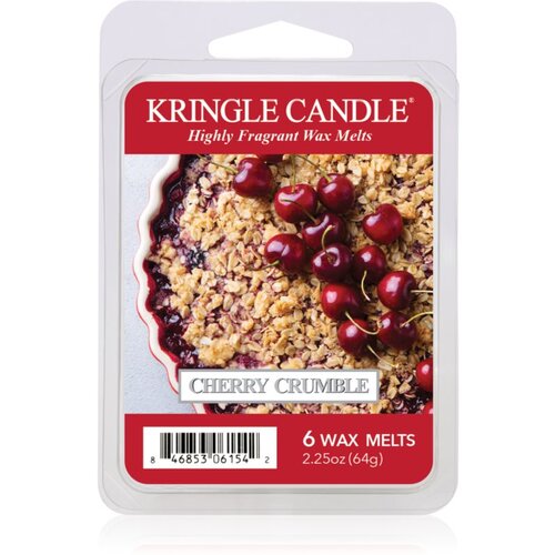 Kringle Candle Cherry Crumble vosek za aroma lučko 64 g Slike