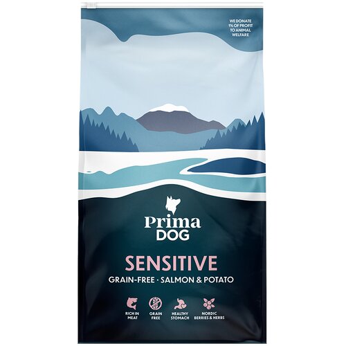  PrimaDog Adult Sensitive losos i krumpir bez žitarica - 2 x 10 kg Cijene