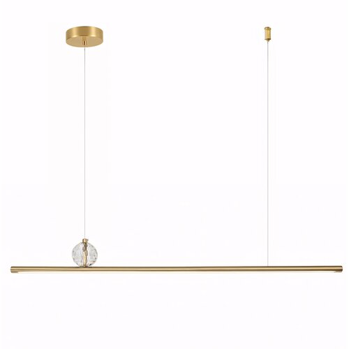 Toolight Viseća LED lampa APP1778-CP Brush Gold Slike