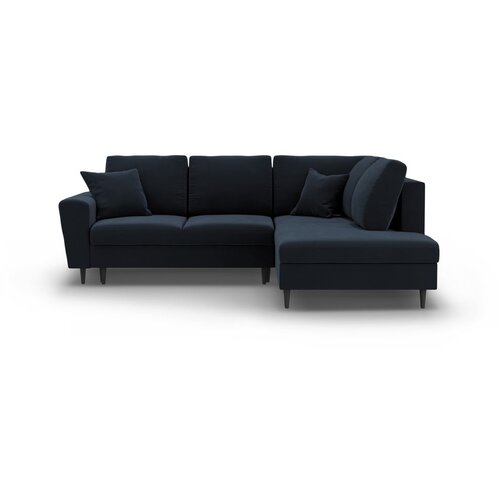 Cosmopolitan Design Tamno plava bar&amp;scaron;unasti sklopiva/s prostorom za odlaganje kutna garnitura (s desnim kutom/u obliku slova L) Kyoto &amp;ndash; Slike