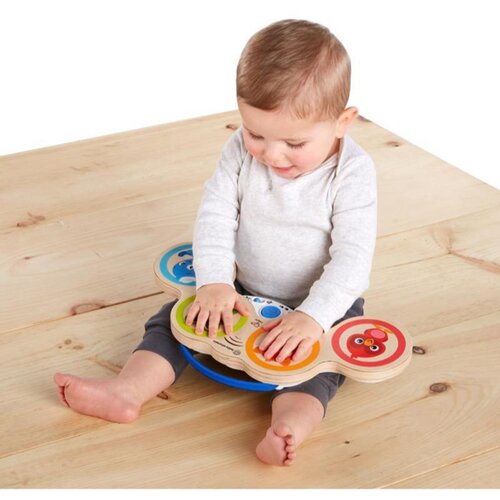 BABY EINSTEIN Magic Touch Drums Wooden glasbena igrača iz lesa 6m+ 1 kos Slike