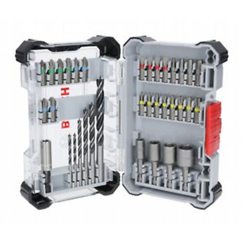 Bosch Set Extra Hard nastavaka za odvrtač i PRO Wood burgija za drvo, providna kutija, 35 kom., 2607017725 Cene