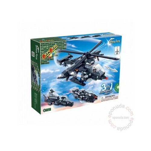 Banbao vojni helikopter 3 u 1 8488 Cene