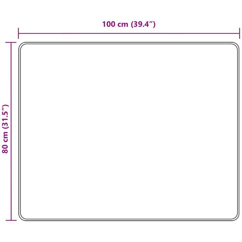  za tepih MARSA Sivi 80 x 100 cm Poliester i PVC Slike