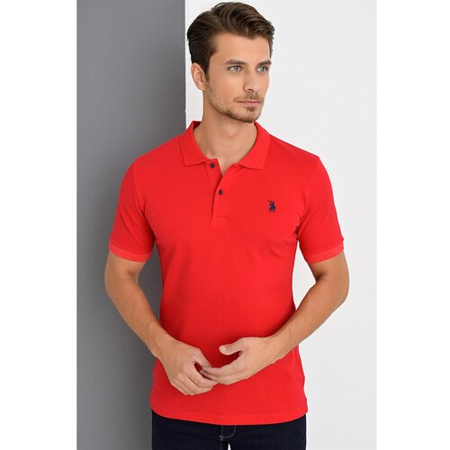 Dewberry Muška polo majica T8561 crna Crveno Cene