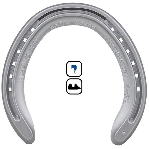 KERCKHAERT Potkovice za konje Alu Kings Plate Extra Sound 5-29 1/C zadnje Cene