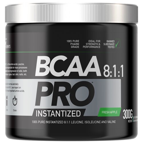 Basic Supplements bcaa pro 8:1:1 &amp;ndash; napredna formula za mi&amp;scaron;ićni oporavak i rast neutralan Slike