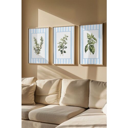 Wallity uramljena slika Artsmdf3Lu4, 50x70 cm, 3 dela Cene