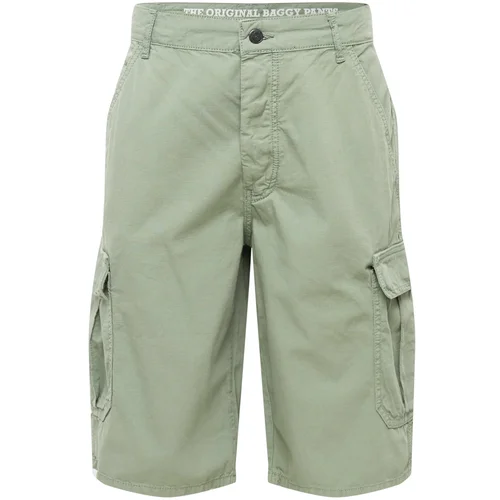 HOMEBOY Cargo hlače 'x-tra CLAN GARGO SHORTS' maslinasta