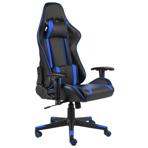 vidaXL Vrtljiv gaming stol moder PVC Cene