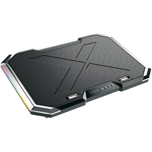 Moye Frost X hladnjak za laptop, 6 ventilatora, 2 USB porta Slike