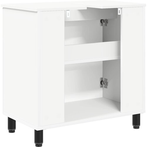 Toaletna jedinica Bijela 60 x 35 x 60 cm Konstruirano drvo Slike