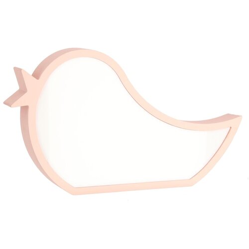 Candellux Lighting Rožnata otroška namizna svetilka Bird – Cene