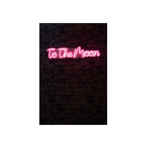 Wallity dekorativna plastična led svetla to the moon - pink Slike