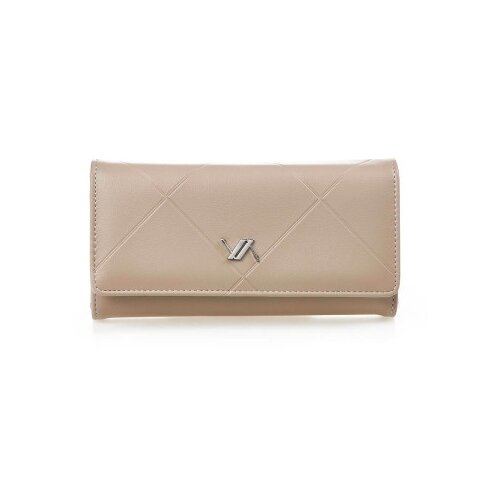 Verde Novčanik ženski pravougaoni sa &amp;scaron;tepom 1441, 19&amp;times;3.5&amp;times;10 cm krem ( 16NZV1441V ) Slike