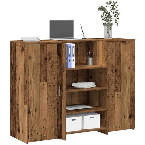  Recepcijski stol 135x50x103 5 cm od konstruiranog drva Slike
