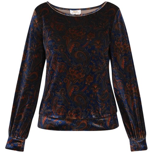 Usha FESTIVAL Bluza temno modra / rjasto rdeča Slike