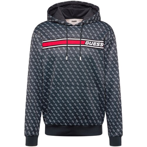 Guess Sweater majica 'NEW KORBIN' jarko crvena / crna / bijela Cijene